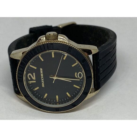 Sketchers SR6086 Women's Silicon Analog Black Dial Quartz Wrist Watch CM448 - Picture 6 of 11